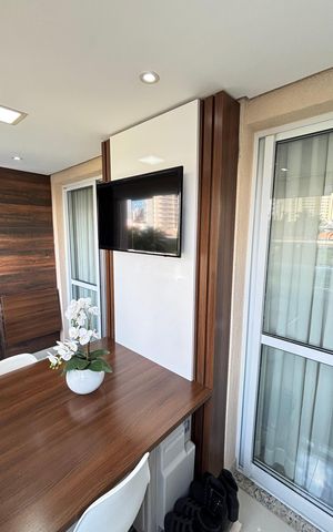 Apartamento à venda com 78m², 2 quartos e 1 vaga Apartamento à venda com 78m², 2 quartos e 1 vagaSala - Sala de Jantar Varanda