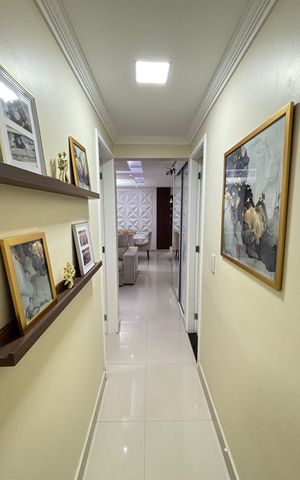 Apartamento à venda com 78m², 2 quartos e 1 vaga Apartamento à venda com 78m², 2 quartos e 1 vagaCorredor