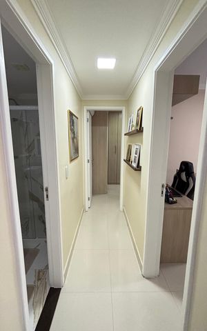 Apartamento à venda com 78m², 2 quartos e 1 vaga Apartamento à venda com 78m², 2 quartos e 1 vagaCorredor