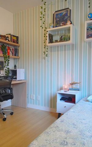 Apartamento à venda com 86m², 2 quartos e 2 vagas Apartamento à venda com 86m², 2 quartos e 2 vagasQuarto 2