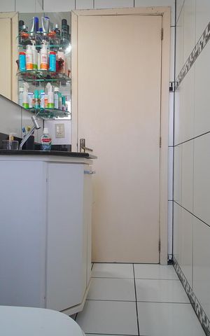 Apartamento à venda com 86m², 2 quartos e 2 vagas Apartamento à venda com 86m², 2 quartos e 2 vagasBanheiro