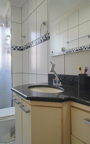 Apartamento à venda com 86m², 2 quartos e 2 vagas Apartamento à venda com 86m², 2 quartos e 2 vagasBanheiro