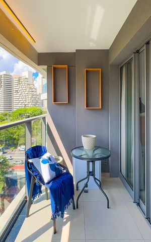 Studio para alugar com 22m², 1 quarto e sem vaga Studio para alugar com 22m², 1 quarto e sem vagaVaranda