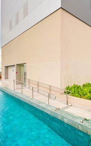 Studio para alugar com 22m², 1 quarto e sem vaga Studio para alugar com 22m², 1 quarto e sem vagaPiscina