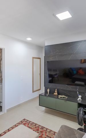 Apartamento para alugar com 83m², 2 quartos e 2 vagasSala