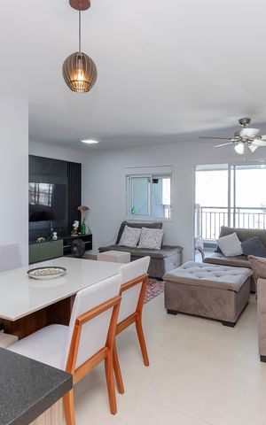 Apartamento para alugar com 83m², 2 quartos e 2 vagasSala