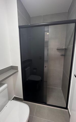 Apartamento para alugar com 33m², 1 quarto e 1 vaga Apartamento para alugar com 33m², 1 quarto e 1 vagaBanheiro