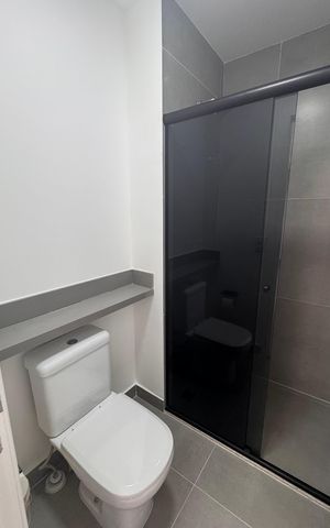 Apartamento para alugar com 33m², 1 quarto e 1 vaga Apartamento para alugar com 33m², 1 quarto e 1 vagaBanheiro