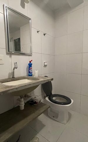 Apartamento à venda com 64m², 2 quartos e sem vaga Apartamento à venda com 64m², 2 quartos e sem vagaBanheiro Social