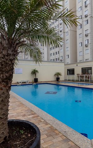 Apartamento para alugar com 46m², 2 quartos e 1 vaga Apartamento para alugar com 46m², 2 quartos e 1 vagaÁrea comum - Piscina