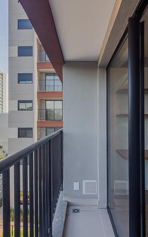 Studio à venda com 25m², 1 quarto e sem vagaVaranda do Studio