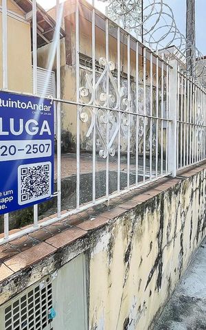 Casa para alugar com 70m², 1 quarto e sem vagaFachada + plaquinha