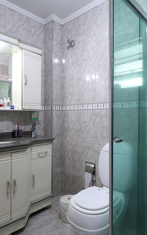 Apartamento à venda com 90m², 3 quartos e sem vagaBanheiro