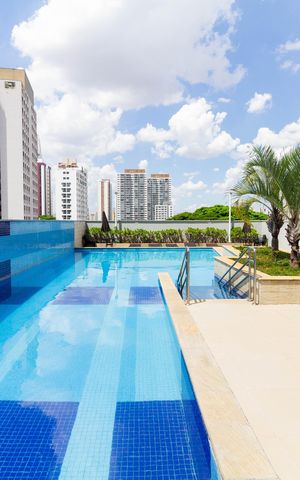 Apartamento à venda com 64m², 2 quartos e 2 vagas Apartamento à venda com 64m², 2 quartos e 2 vagasÁrea comum - Piscina