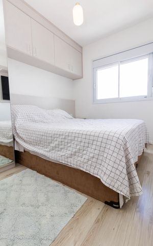 Apartamento à venda com 64m², 2 quartos e 2 vagas Apartamento à venda com 64m², 2 quartos e 2 vagasQuarto 2 - suíte