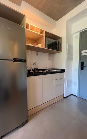 Studio à venda com 23m², 1 quarto e sem vaga Studio à venda com 23m², 1 quarto e sem vagaCozinha