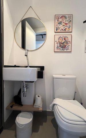 Studio à venda com 23m², 1 quarto e sem vaga Studio à venda com 23m², 1 quarto e sem vagaBanheiro