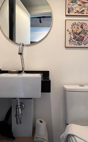 Studio à venda com 23m², 1 quarto e sem vaga Studio à venda com 23m², 1 quarto e sem vagaBanheiro