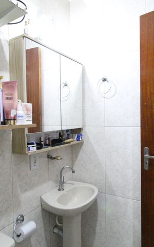 Casa para alugar com 80m², 2 quartos e 1 vagaBanheiro social