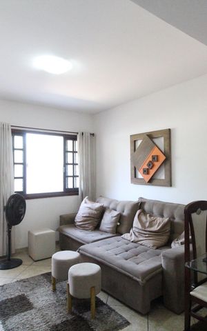 Casa para alugar com 80m², 2 quartos e 1 vagaSala