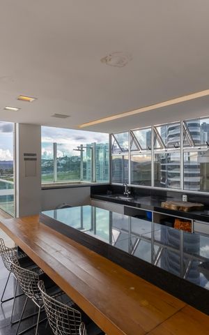 Studio à venda com 70m², 1 quarto e 2 vagas Studio à venda com 70m², 1 quarto e 2 vagasÁrea comum - Churrasqueira