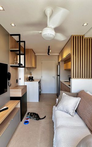 Apartamento à venda com 28m², 1 quarto e sem vaga Apartamento à venda com 28m², 1 quarto e sem vagaSala