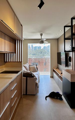 Apartamento à venda com 28m², 1 quarto e sem vaga Apartamento à venda com 28m², 1 quarto e sem vagaCozinha