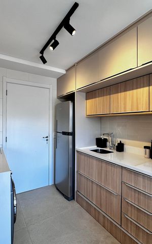 Apartamento à venda com 28m², 1 quarto e sem vaga Apartamento à venda com 28m², 1 quarto e sem vagaCozinha