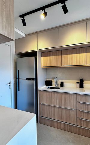 Apartamento à venda com 28m², 1 quarto e sem vaga Apartamento à venda com 28m², 1 quarto e sem vagaCozinha