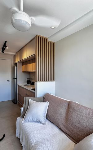 Apartamento à venda com 28m², 1 quarto e sem vaga Apartamento à venda com 28m², 1 quarto e sem vagaSala