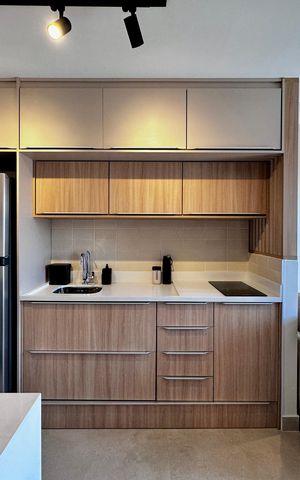Apartamento à venda com 28m², 1 quarto e sem vaga Apartamento à venda com 28m², 1 quarto e sem vagaCozinha