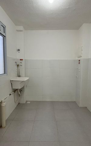 Apartamento à venda com 45m², 2 quartos e 2 vagas Apartamento à venda com 45m², 2 quartos e 2 vagasCozinha e Área de Serviço