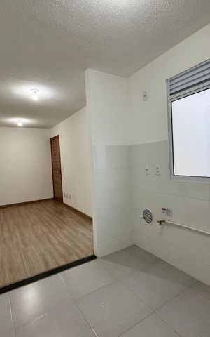 Apartamento à venda com 45m², 2 quartos e 2 vagas Apartamento à venda com 45m², 2 quartos e 2 vagasCozinha e Área de Serviço