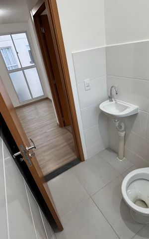 Apartamento à venda com 45m², 2 quartos e 2 vagas Apartamento à venda com 45m², 2 quartos e 2 vagasBanheiro