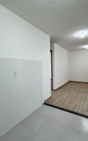 Apartamento à venda com 45m², 2 quartos e 2 vagas Apartamento à venda com 45m², 2 quartos e 2 vagasCozinha e Área de Serviço