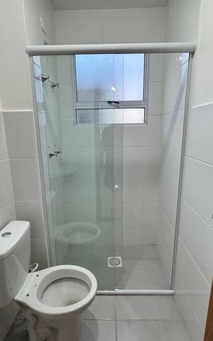 Apartamento à venda com 45m², 2 quartos e 2 vagas Apartamento à venda com 45m², 2 quartos e 2 vagasBanheiro