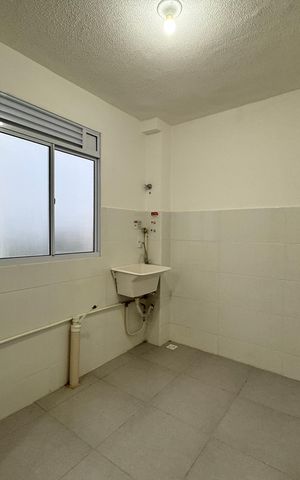 Apartamento à venda com 45m², 2 quartos e 2 vagas Apartamento à venda com 45m², 2 quartos e 2 vagasCozinha e Área de Serviço