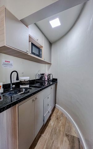 Apartamento para alugar com 34m², 1 quarto e 1 vagaCozinha