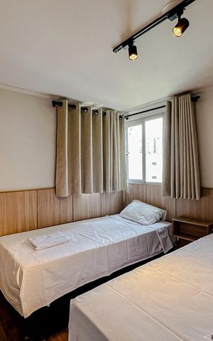 Apartamento para alugar com 34m², 1 quarto e 1 vagaSuíte