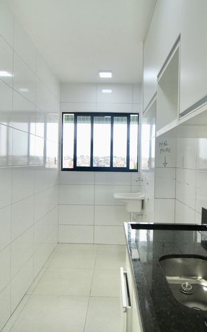 Apartamento para alugar com 61m², 2 quartos e 2 vagas Apartamento para alugar com 61m², 2 quartos e 2 vagasCozinha e Área de Serviço