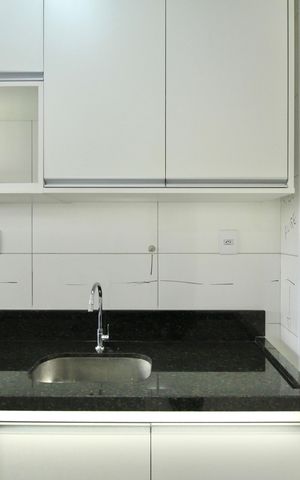 Apartamento para alugar com 61m², 2 quartos e 2 vagas Apartamento para alugar com 61m², 2 quartos e 2 vagasCozinha e Área de Serviço