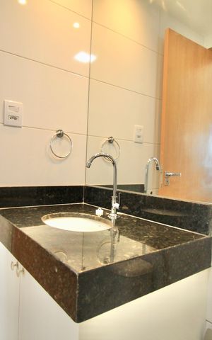 Apartamento para alugar com 61m², 2 quartos e 2 vagas Apartamento para alugar com 61m², 2 quartos e 2 vagasBanheiro Social