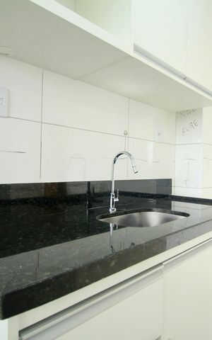 Apartamento para alugar com 61m², 2 quartos e 2 vagas Apartamento para alugar com 61m², 2 quartos e 2 vagasCozinha e Área de Serviço