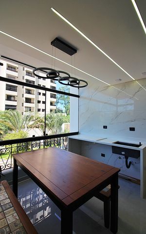 Apartamento à venda com 280m², 3 quartos e 3 vagasCozinha e Espaço Gourmet