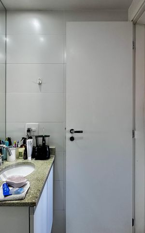 Studio para alugar com 38m², 1 quarto e 1 vaga Studio para alugar com 38m², 1 quarto e 1 vagaBanheiro