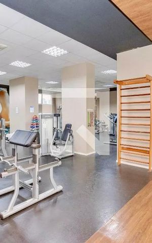 Studio para alugar com 38m², 1 quarto e 1 vaga Studio para alugar com 38m², 1 quarto e 1 vagaÁrea comum - Academia