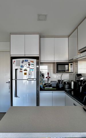 Studio para alugar com 38m², 1 quarto e 1 vaga Studio para alugar com 38m², 1 quarto e 1 vagaCozinha