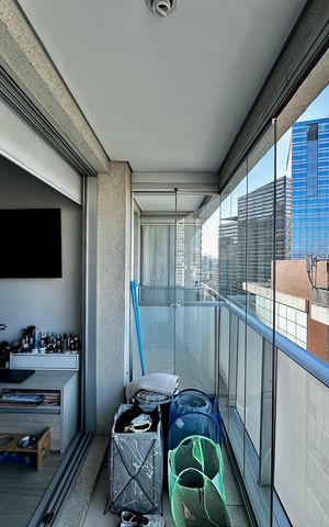 Studio para alugar com 38m², 1 quarto e 1 vaga Studio para alugar com 38m², 1 quarto e 1 vagaSacada
