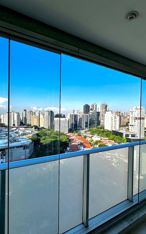 Studio para alugar com 38m², 1 quarto e 1 vaga Studio para alugar com 38m², 1 quarto e 1 vagaSacada