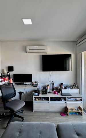 Studio para alugar com 38m², 1 quarto e 1 vaga Studio para alugar com 38m², 1 quarto e 1 vagaSala